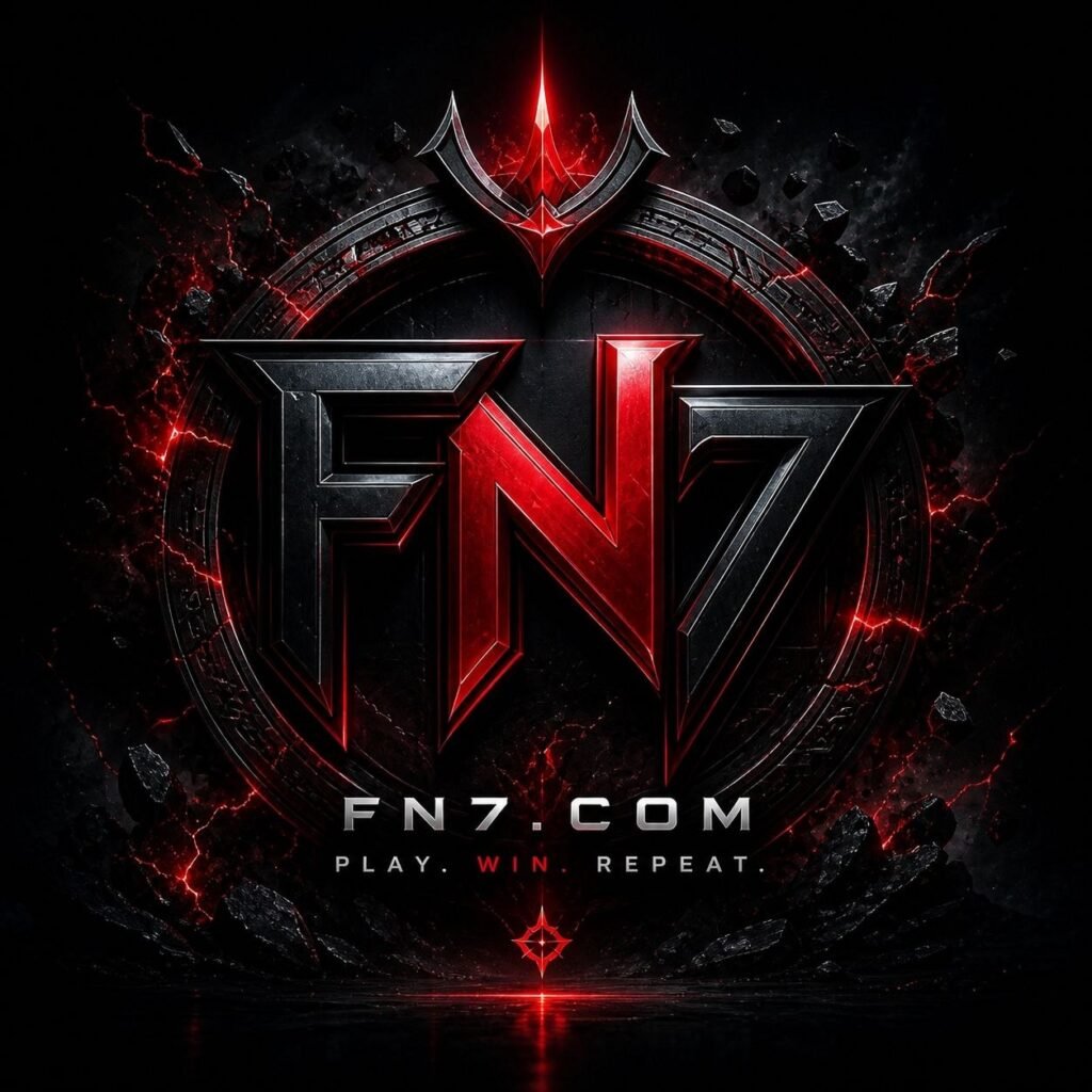 FN7 game app interface showing cricket and fantasy gameplay features